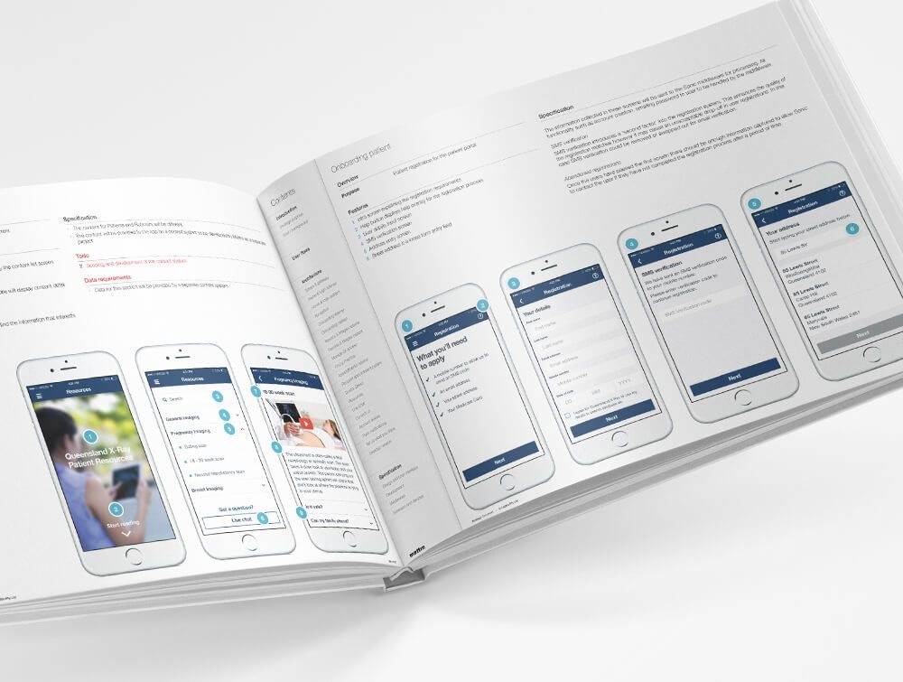 Website Mobile Interface - Sonic Healthcare | Mettro