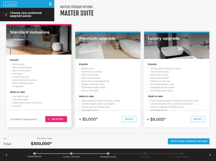 Ink Canvas - Upgrade Page